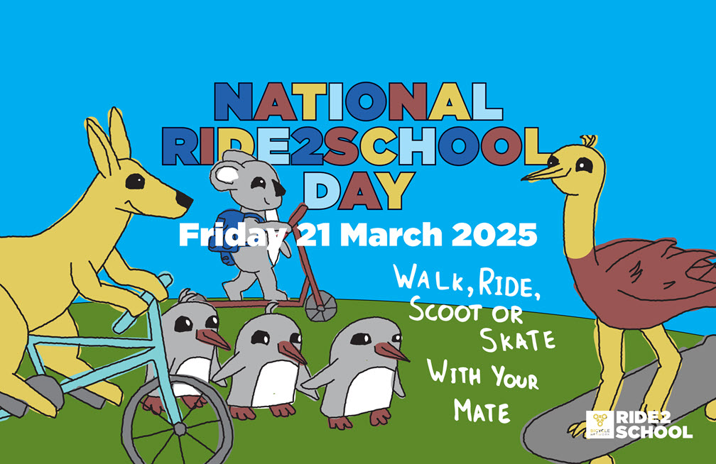 National Ride2School Day poster