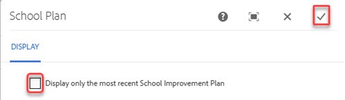 Hide old school plans